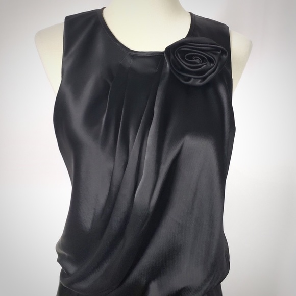 ABS Collection Classy Black Party Dress Size 4 - Picture 5 of 8